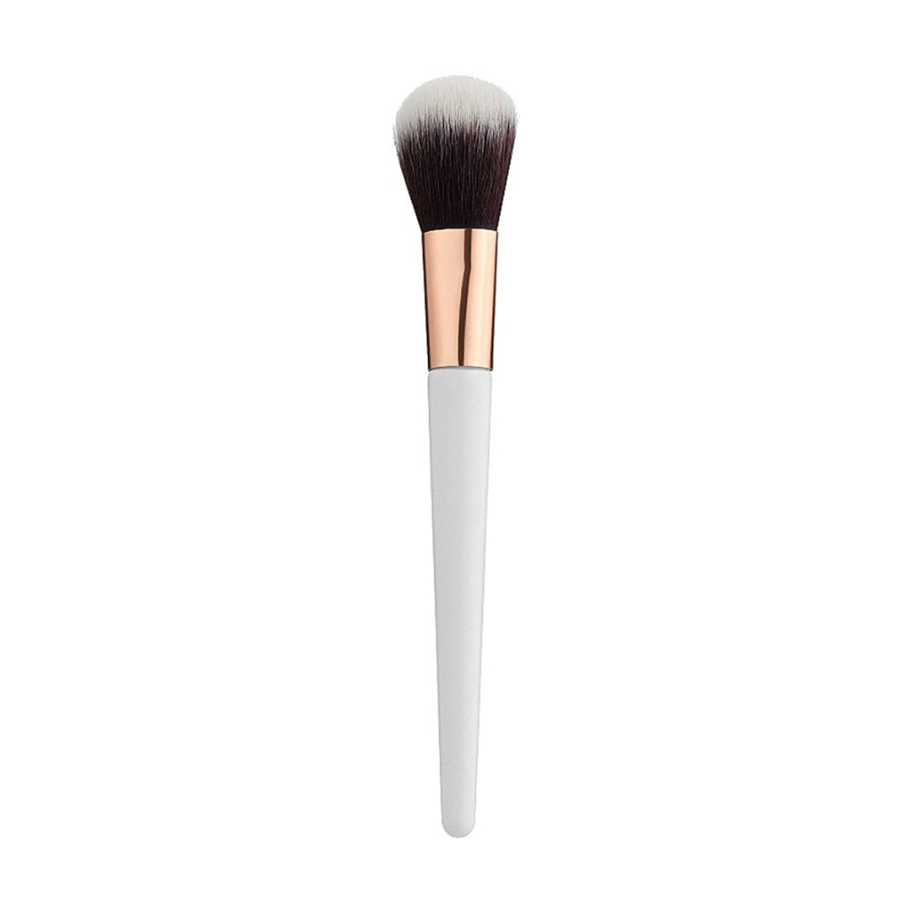 Пензель для макіяжу Cosmo Shop білий, 16.5 см, 1 шт (CS-145)